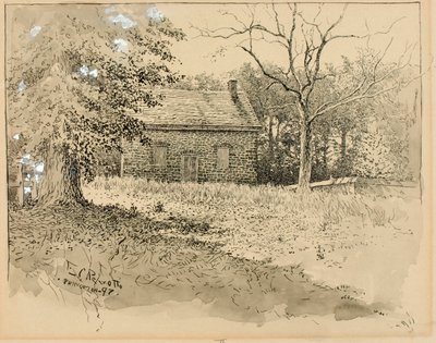 Dom spotkań kwakrów w Princeton autorstwa Ernest C. Peixotto