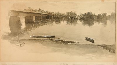 Washington Crossing autorstwa Ernest C. Peixotto