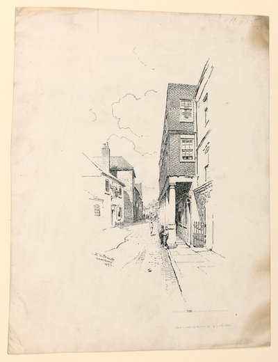 Stary dom w Gainsborough autorstwa Ernest Clifford Peixotto