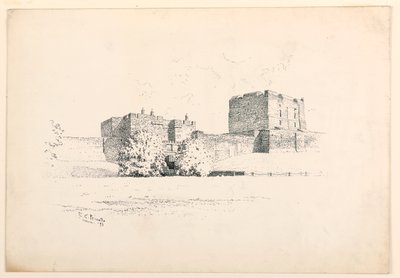 Zamek Carlisle autorstwa Ernest Clifford Peixotto