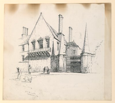 Dom Moray, Edynburg autorstwa Ernest Clifford Peixotto