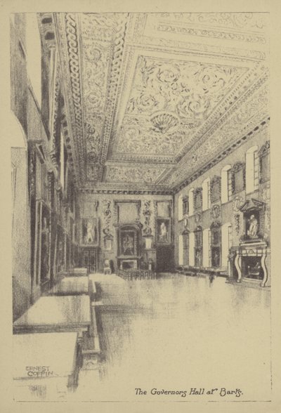 Sala Gubernatorów w Barts autorstwa Ernest Coffin