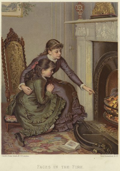 Twarze w ogniu autorstwa Ernest Gustave Girardot
