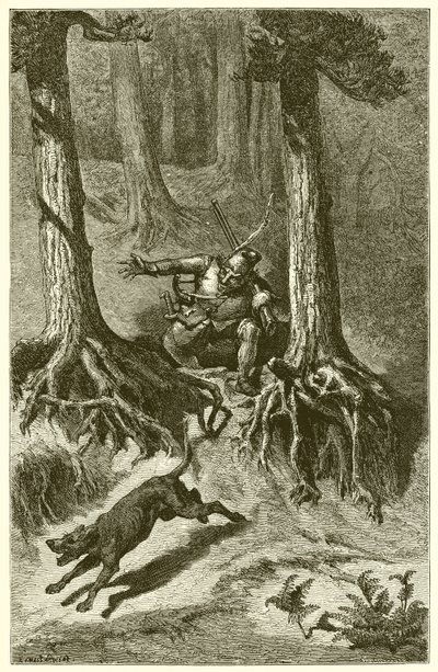 Stary Ogar autorstwa Ernest Henry Griset