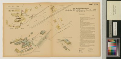 North East Mill i Shannon lub Stone Chase Mill, Maryland, Hexamer General Surveys, 1880 r autorstwa Ernest Hexamer