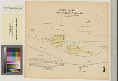 Octoraro Iron Works, Maryland, Hexamer General Surveys autorstwa Ernest Hexamer