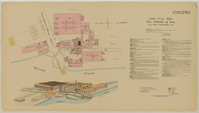 Tabor St. i Olney Road, Hexamer General Surveys, 1894 autorstwa Ernest Hexamer