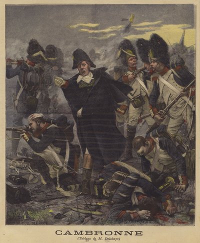 Cambronne autorstwa Ernest Jean Delahaye