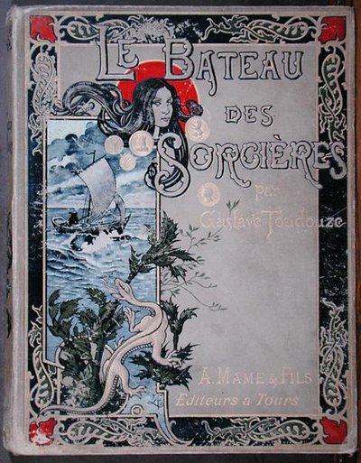 Przednia okładka "Le Bateau des Sorcieres" Gustave