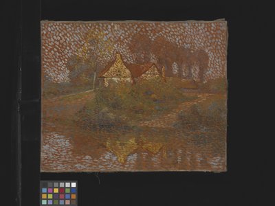 Pejzaż, data nieznana (olej na płótnie) autorstwa Ernest L. Bonnotte