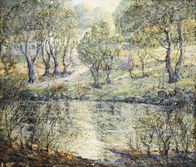 Ścieżka do rzeki autorstwa Ernest Lawson