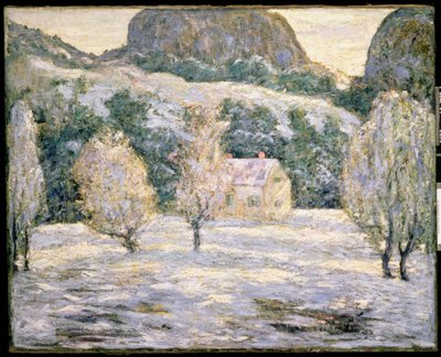 Zima, ok.1919 autorstwa Ernest Lawson