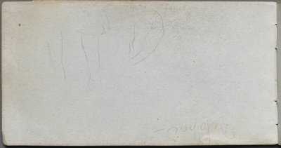 Szkicownik, strona 02: Studia nóg. autorstwa Jean Louis Ernest Meissonier