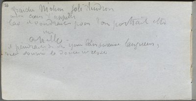 Szkicownik, strona 95: Notatki. autorstwa Jean Louis Ernest Meissonier