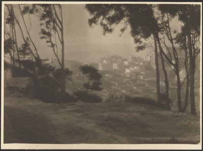 Miasto ze szczytu wzgórza autorstwa Ernest Mitchell Pratt
