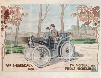 Edouard i Andre Michelin prowadzący L