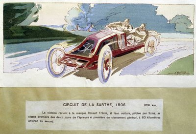 Tor La Sarthe autorstwa Ernest Montaut