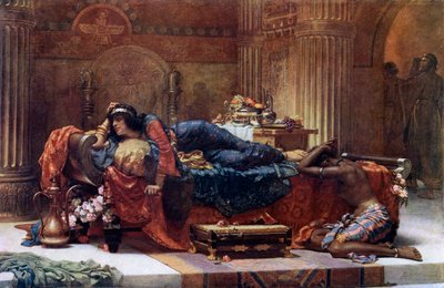 Królowa Wasztiu autorstwa Ernest Normand