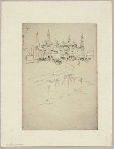 Meczet, Delfy autorstwa Ernest Stephen Lumsden