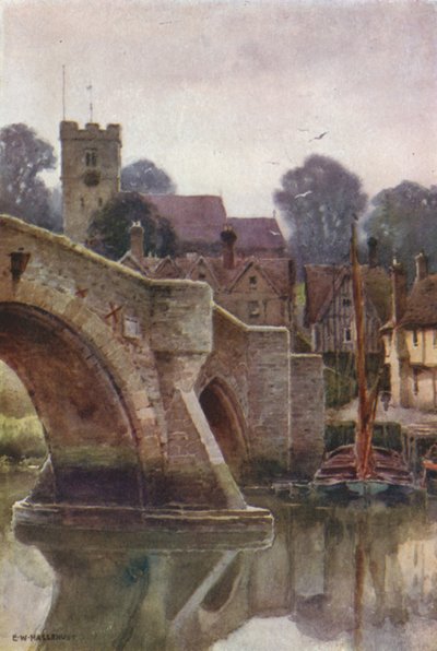Aylesford (kolor lito) autorstwa Ernest William Haslehust