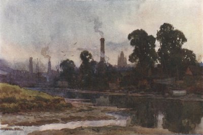 Newport z Medyny (kolor lito) autorstwa Ernest William Haslehust