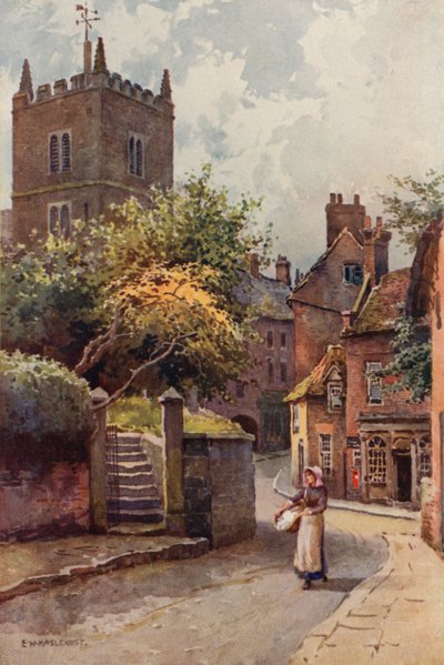 Ollerton (kolor lito) autorstwa Ernest William Haslehust