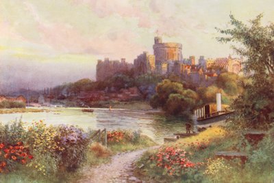 Tamiza: Windsor (kolorowa litografia) autorstwa Ernest William Haslehust