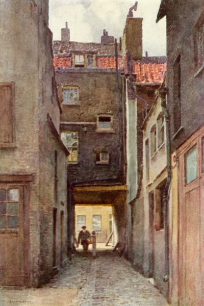 Targ pasterski, Mayfair (kolor lito) autorstwa Ernest William Haslehust