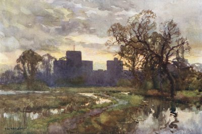 Św. Krzyż z Łąki (kolor lito) autorstwa Ernest William Haslehust