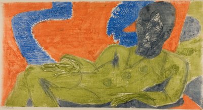 Portret Otto Muellera autorstwa Ernst Ludwig Kirchner