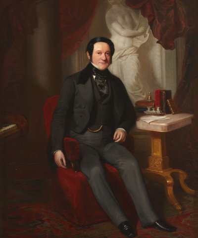 Domenico Francesco Maria Crivelli, 1849 autorstwa Ernst August Becker