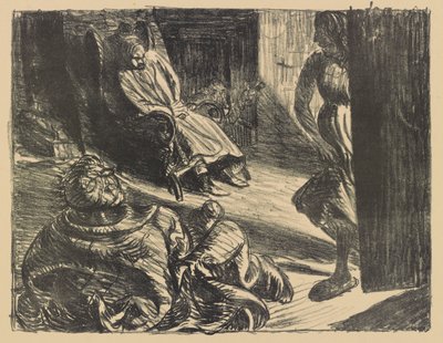 Biedny kuzyn autorstwa Ernst Barlach