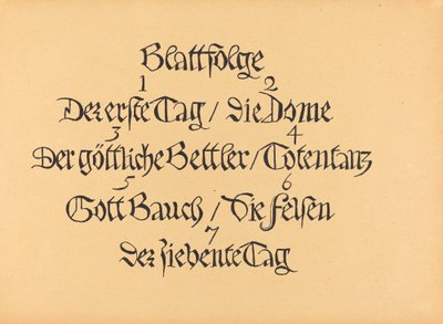 Zmiany Boga autorstwa Ernst Barlach