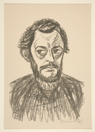 Autoportret III (Autoportret III) autorstwa Ernst Barlach