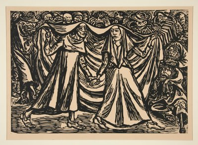 Totentanz II (Taniec Śmierci II) autorstwa Ernst Barlach
