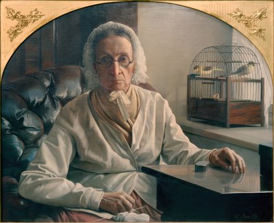 Portret matki artysty autorstwa Ernst Christian Moser