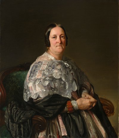 Portret Marii Teresy Freiin von Jakomini autorstwa Ernst Christian Moser