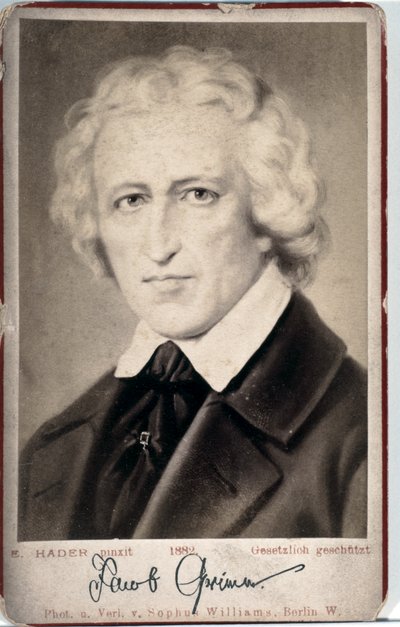 Portret Jacoba Grimma autorstwa Ernst Hader