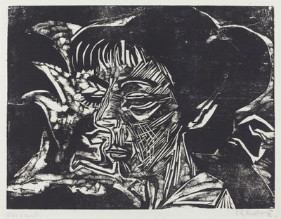 Fanny Wocke, 1916. autorstwa Ernst Ludwig Kirchner