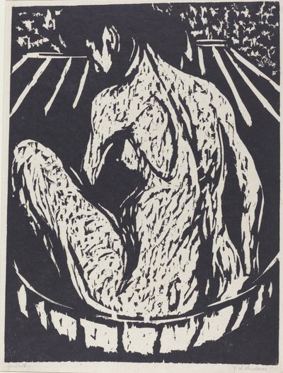 Akt kobiecy, 1908. autorstwa Ernst Ludwig Kirchner