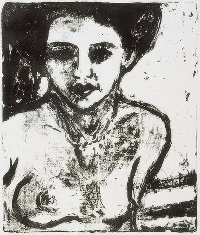 Dziecko-artysta autorstwa Ernst Ludwig Kirchner