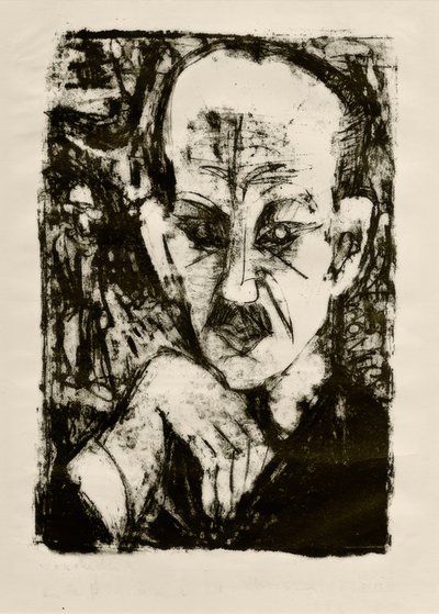 Carl Sternheim autorstwa Ernst Ludwig Kirchner