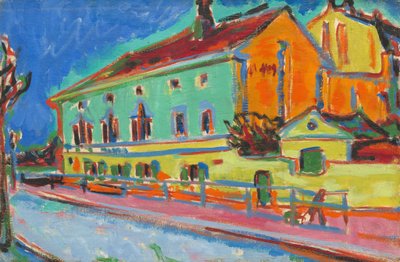 Sala Tańca Bellevue [awers] autorstwa Ernst Ludwig Kirchner