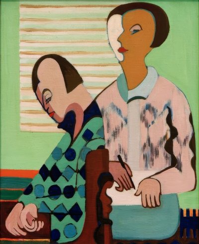 Para. Autoportret z Erna autorstwa Ernst Ludwig Kirchner