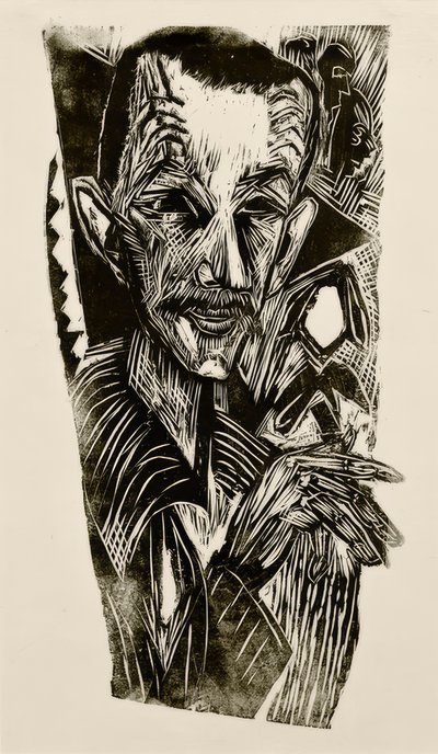 Teozof autorstwa Ernst Ludwig Kirchner