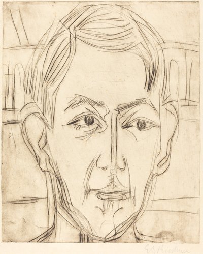 dr Hans Bütow autorstwa Ernst Ludwig Kirchner