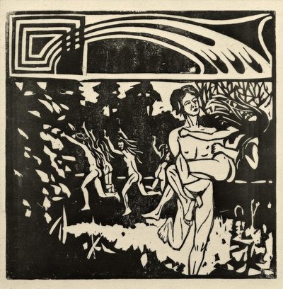 porwanie autorstwa Ernst Ludwig Kirchner