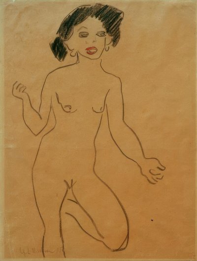Narracja Milli autorstwa Ernst Ludwig Kirchner