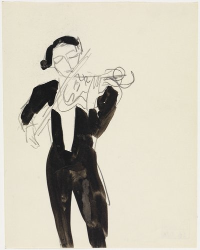 Geiger autorstwa Ernst Ludwig Kirchner