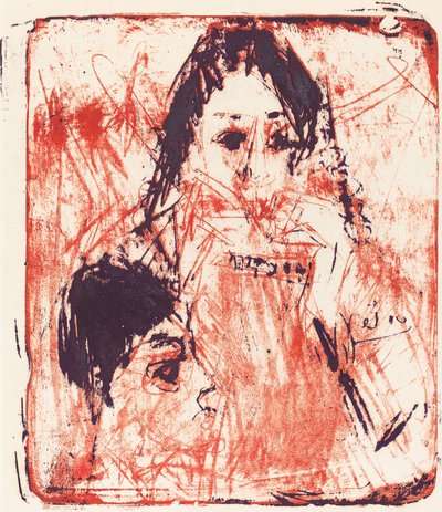 Harmonijkarz autorstwa Ernst Ludwig Kirchner